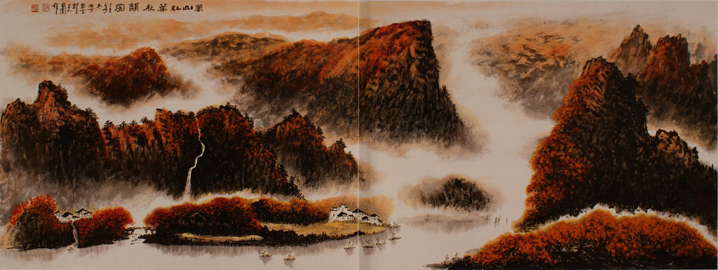 ��ɽ��Ҷ����ͼ